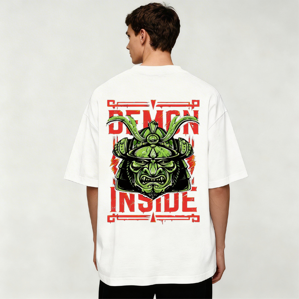 T SHIRT OVER UOMO DEMON