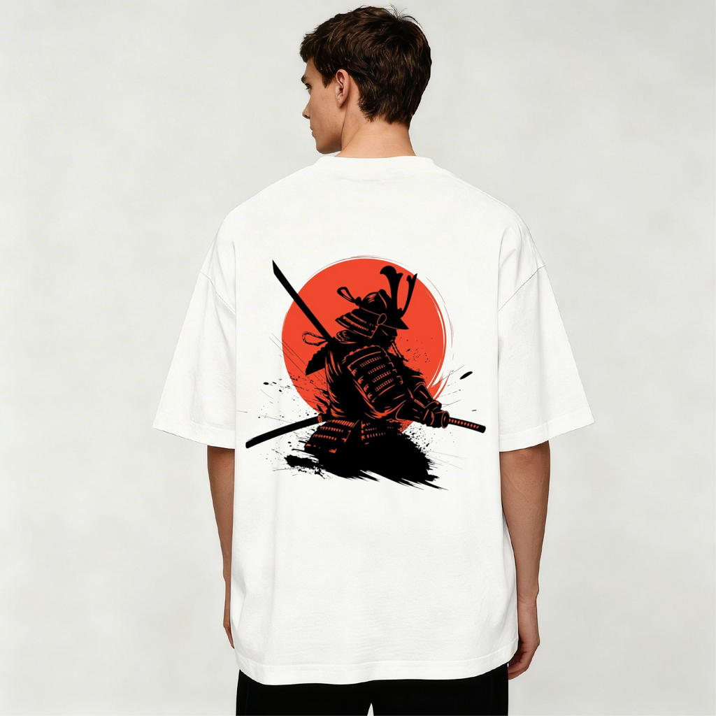 T SHIRT OVER UOMO SAMURAI