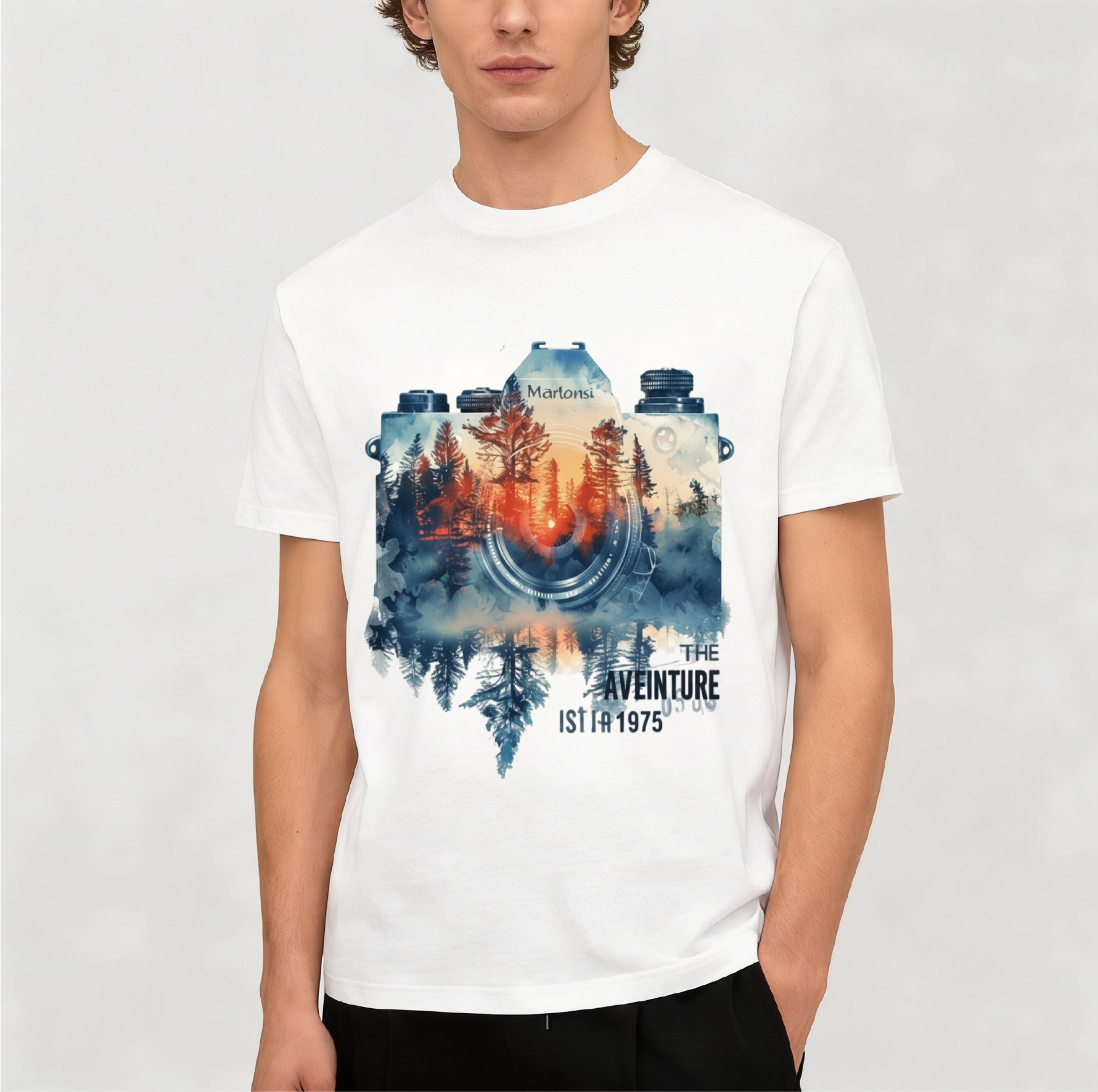 T SHIRT REGULAR UOMO PHOTO