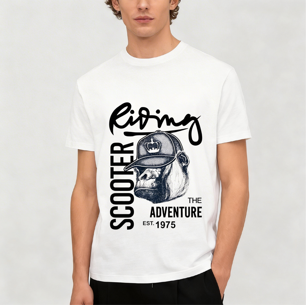 T SHIRT REGULAR UOMO GORILLA