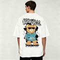T SHIRT OVER UOMO HAPPINESS