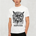 T SHIRT REGULAR UOMO HIPSTER