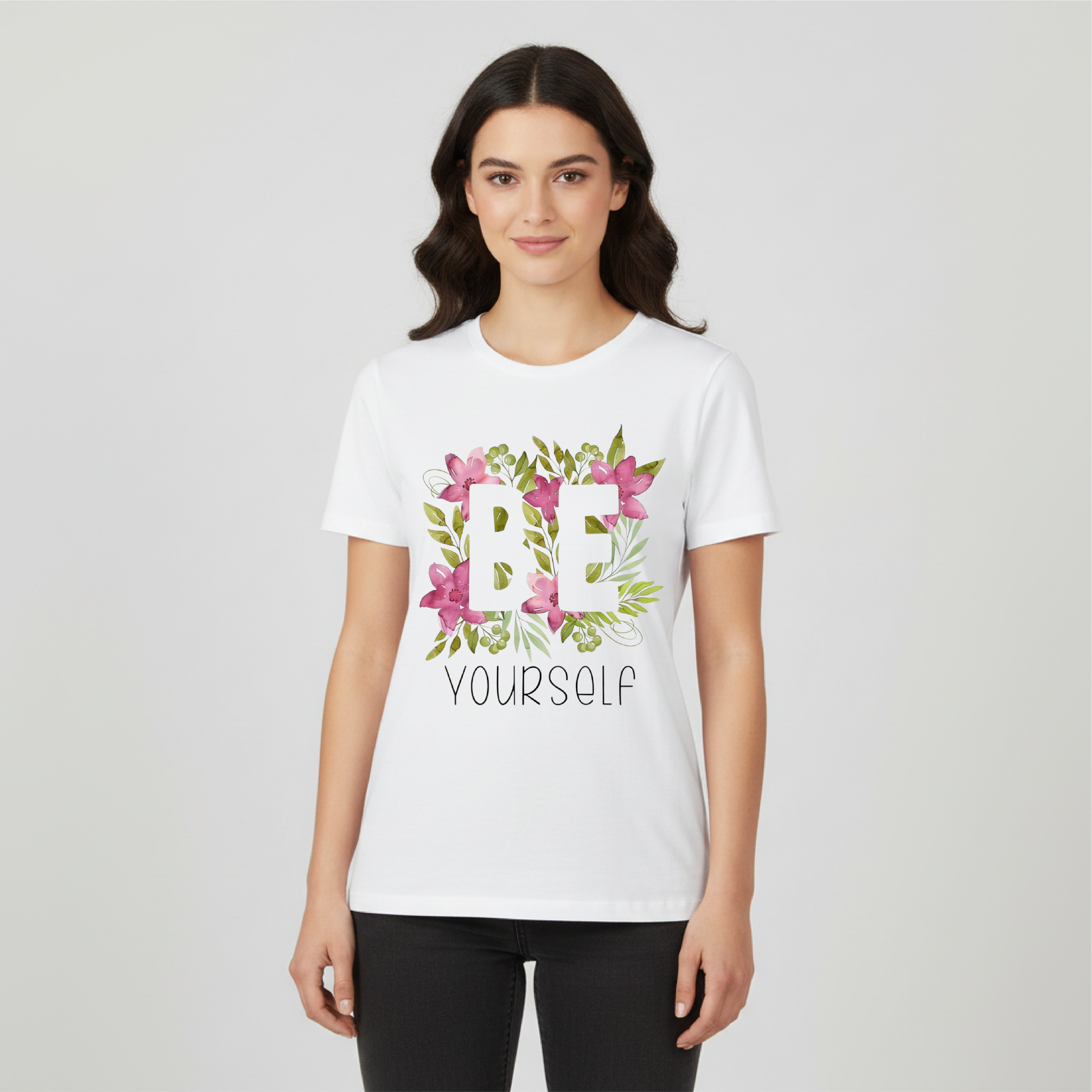 T SHIRT DONNA BE YOURSELF