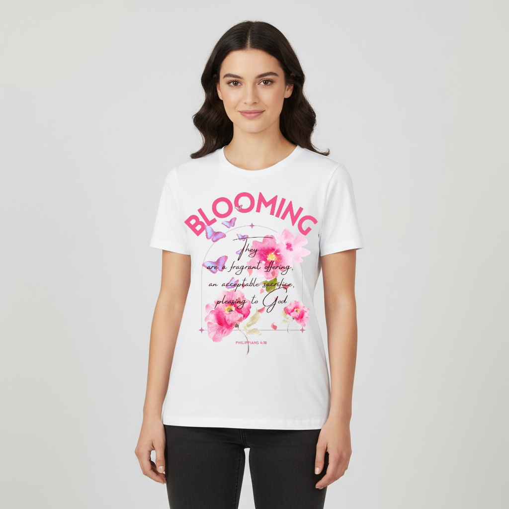 T SHIRT DONNA BLOOMING
