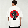 T SHIRT OVER UOMO SAMURAI RED