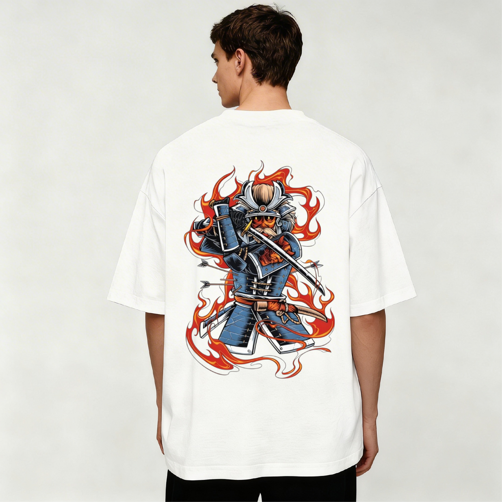 T SHIRT OVER UOMO BUSHI