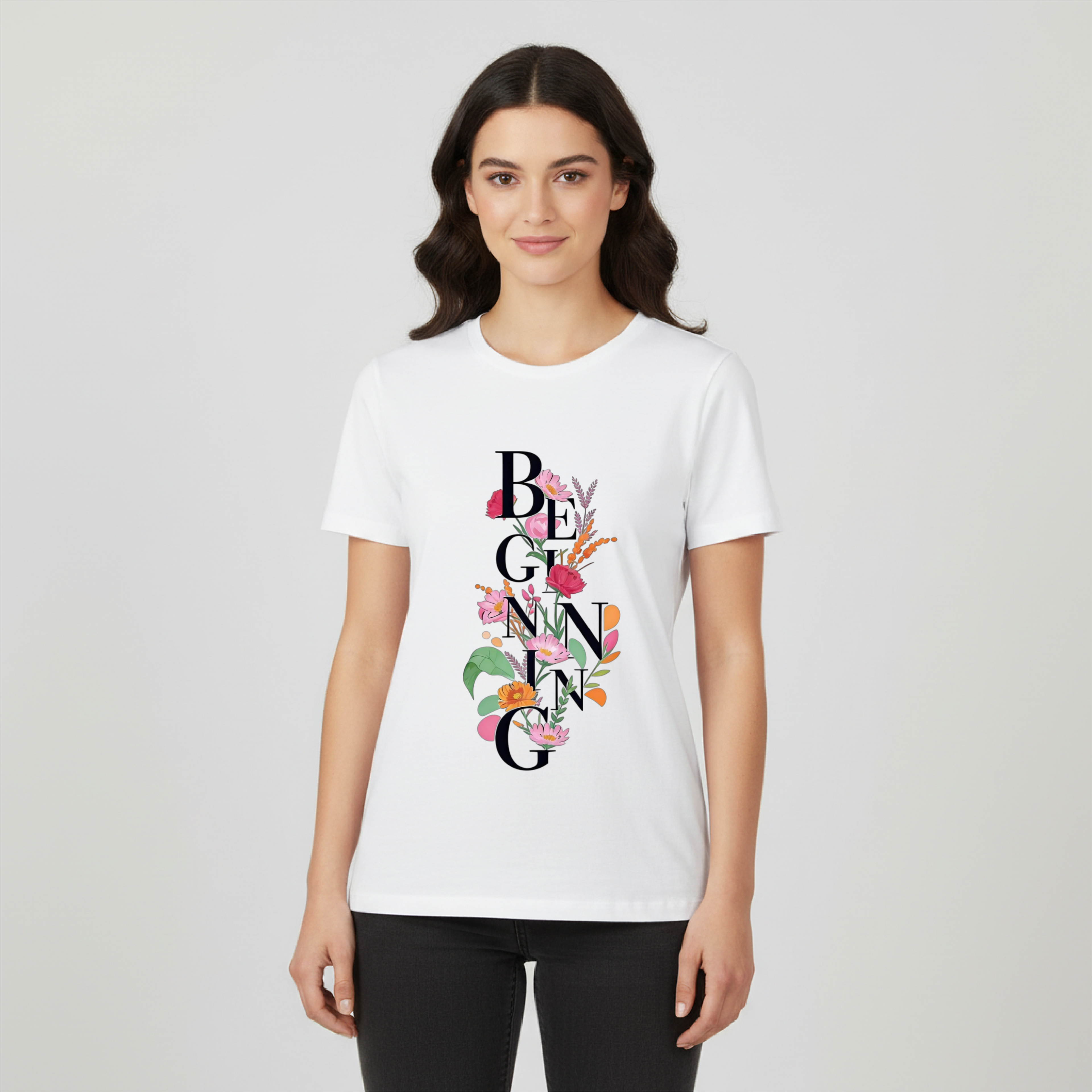T SHIRT DONNA BEGINNING