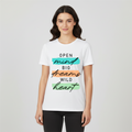 T SHIRT DONNA OPEN MIND