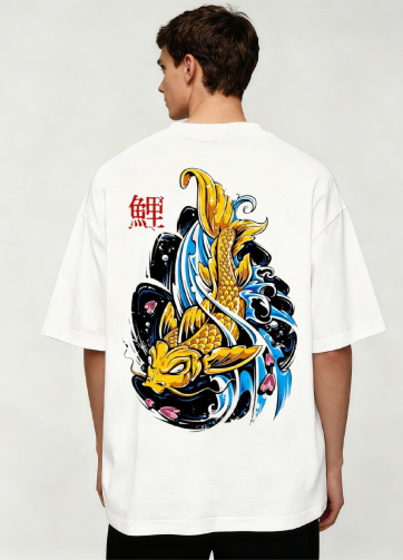 T SHIRT OVER UOMO CARPA