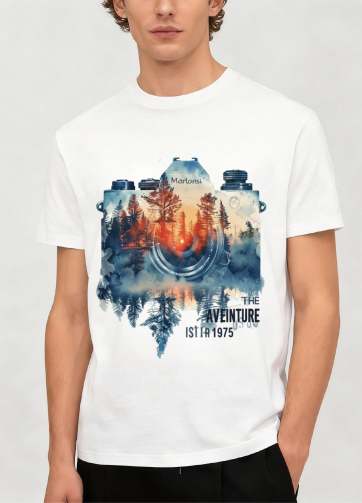 T SHIRT REGULAR UOMO PHOTO