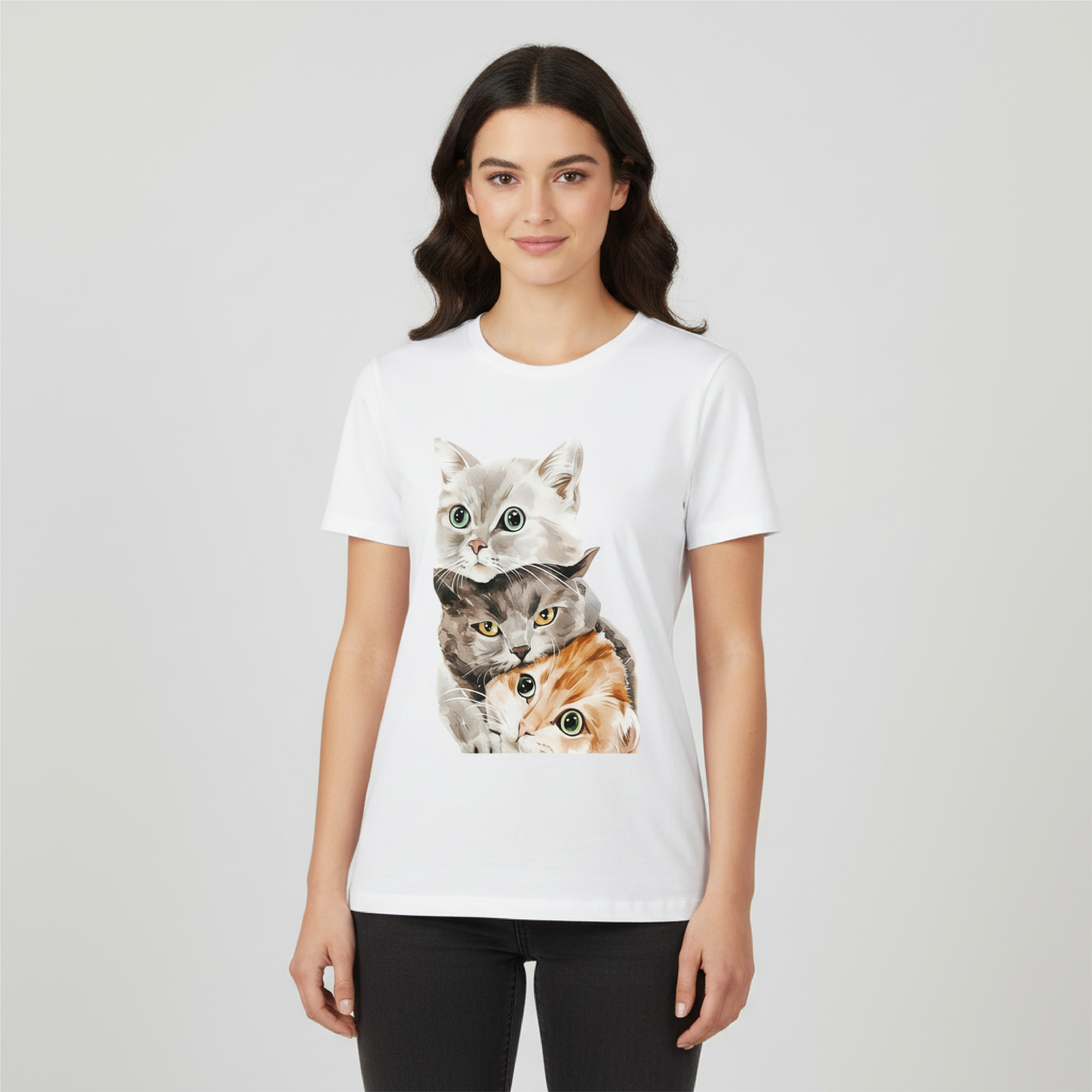 T SHIRT DONNA GATTINI
