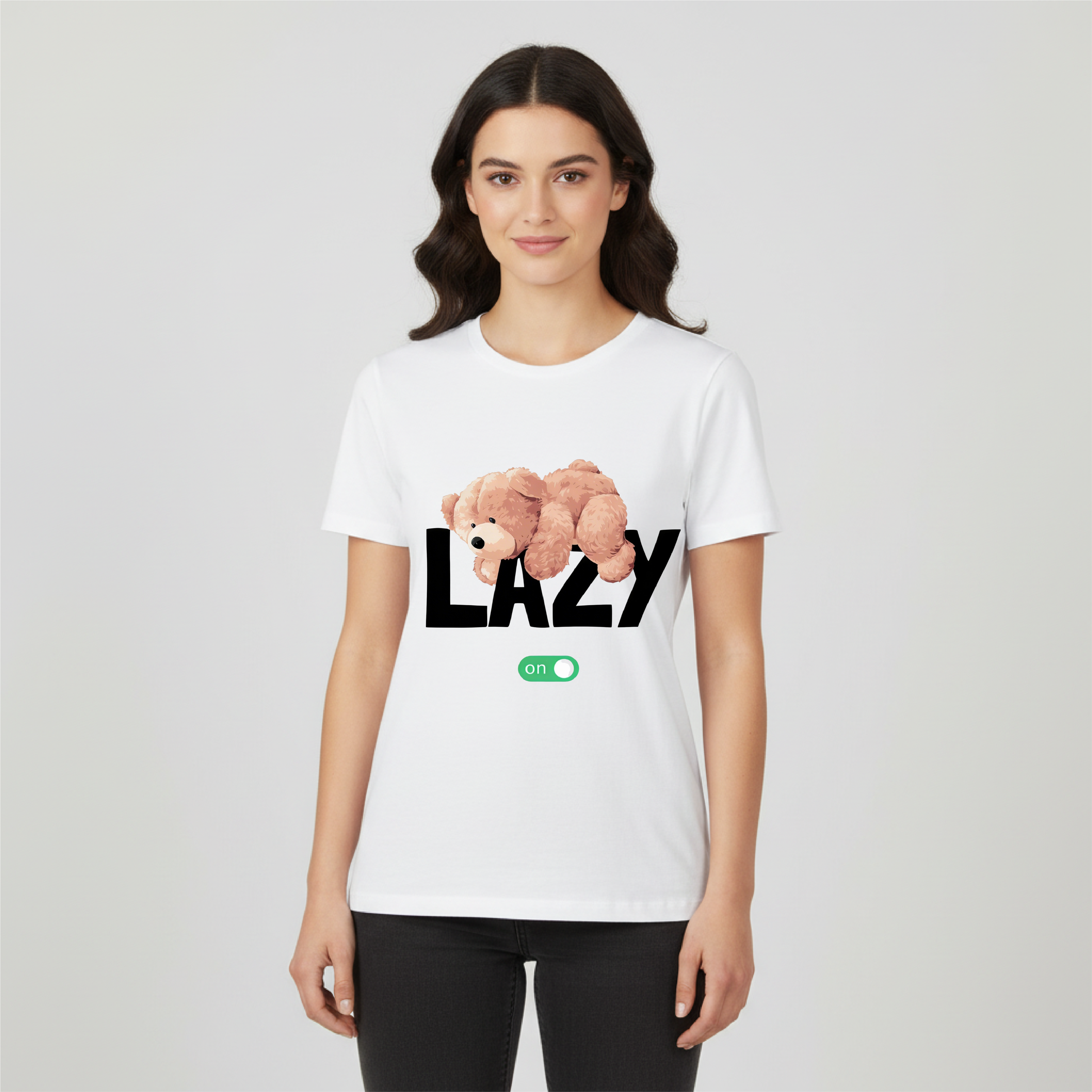 T SHIRT DONNA LAZY