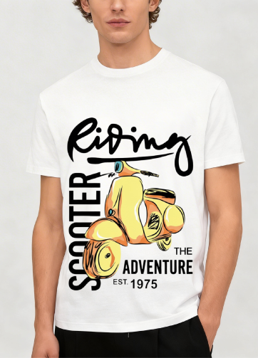 T SHIRT REGULAR UOMO VESPA